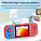 Handheld Games for Kids - 288 Retro Video Games, 3.0" LCD Screen Portable Gaming Player with Rechargeable Battery, Mini Travel Games Toy Gifts for Boys Girls (Red)