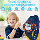 DTKID Digital Kids Watch 30 M Waterproof, 7 Color Lights Time Teaching Watch Easy to Read for Girls Boys 5-16