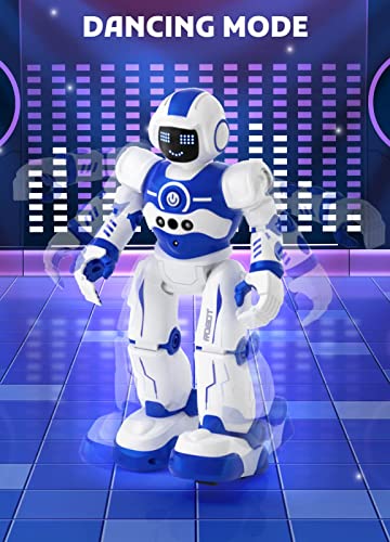 Robot Toys for Kids,Programmable Remote Control Smart Walking Dancing Robot Toy with Gesture & Sensing for Age 4 5 6 7 8 9 10 Year Old Boys for Birthday Present