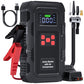 5000A Jump Starter with Air Compressor, Portable Car Battery Jump Starter with 150 PSI Tire Inflator for Up to 10.0L Gas and 8.0L Diesel Engines, 12V Jump Box Battery Charger Booster(Red)