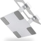 Sturdy and Portable Ergonomic Laptop Stand for Desk, Adjustable Riser, Fits all Laptops and Notebooks up to 17.3 Inch, Silver, 10 x 8.7 x 6 in