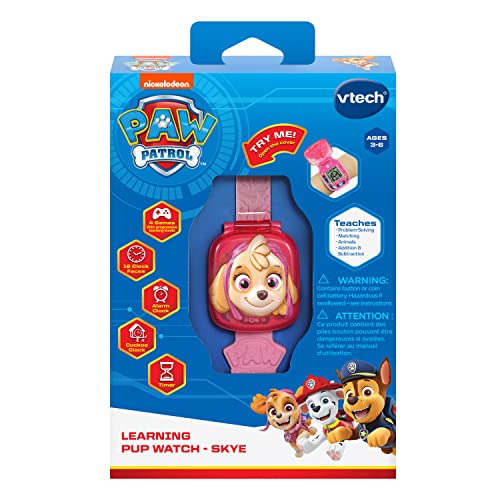 VTech PAW Patrol Learning Pup Watch, Skye