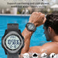 Beeasy Digital Watch for Men Women, 50M Waterproof, Ultra-Thin & Lightweight, 44mm Silicone Sports Watch with Alarm, Stopwatch, Countdown, Ideal for Gym, Running, School, Daily Wear