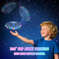 Hand Operated Mini UFO Drone, Cool Gifts Drone for kids & Beginners(Blue) | Hand Gesture Control, 360°Flip Stunt, Safety Mesh Enclosure, Quick USB Recharge, Easy to Control Indoor&Outdoor, Vibrant LED