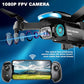 Oddire Drone with Camera - Drones for Adults, with 2 Batteries, Carrying Case, Propellers, 1080P HD Foldable Drone with Stable Hover, Trajectory Flight, Gravity Control, One Key Take Off/Land, 3D Flip