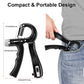 KDG Hand Grip Strengthener 2 Pack Adjustable Resistance 10-130 lbs Forearm Exerciser，Grip Strength Trainer for Muscle Building and Injury Recovery for Athletes