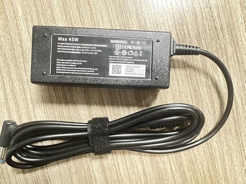 45W 19.5V 2.31A Replacement for HP Laptop Charger Blue Tip,Pavilion x360 Charger 11 13 15, Envy X360 13 15,Zbook 14u G4 G5 15u 15 G3,Stream 11 13 14,HP Model 15 Laptop Charger AC Adapter Power Cord