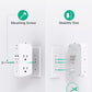 Surge Protector Outlet Extender - with Night Light, 5-Outlet Splitter and 4 USB Ports (2 USB C Charger), Multi Plug Outlet for Home, Dorm Room Essentials