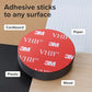 Strong Ceramic Round Magnets With Adhesive Backing (0.7x0.12"/18x3mm, 100 pcs) - Heavy Duty Sticky Magnets, Non-Corrosive, Versatile For Home, Office, Workshop, Whiteboard, Fridge And Hobby Use