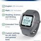 ACT Authorized Test Prep Pacing Watch | Easy-to-Use Silent Digital Wrist Watch, w/ Pre-Program Section for ACT & Marker to Monitor Elapsed Time (Standard + Extended Time) - Pair w/ ACT Prep Book Guide