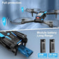 Drone with 1080P Camera - Foldable Remote Control Quadcopter with Gesture Control, 3D Flip, One Key Start, Emergency Stop, 2 Batteries, Easier to use, Toy for Kids Adult Beginners