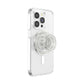 PopSockets Phone Grip for MagSafe, Magnetic Holder, Phone Stand, Clear - Clear Glitter