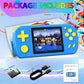 Handheld Games for Kids Rechargeable Preloaded 218 Retro Video Games, Blue | USB Rechargeable 3.0" HD Screen, Portable Kids Travel Toys, Mini Gaming Player Xmas Birthday Gifts for Boys Girls Ages 4-13