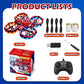 Spider Mini Drone for Kids, RC drone with LED Lights, Indoor & Outdoor Flying Toy for 8-12 Years Old Boys, 3 Speeds Mode, 360° Flips, Auto Hovering, Headless Mode, Easter Birthday Gifts for kids