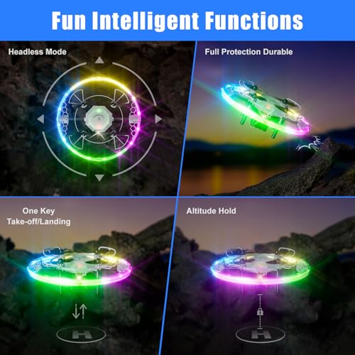 Drones for Kids, 2025 Mini RC Drone Quadcopter with 360 Degree Flip, 90 Degree Surround Flight, 8, 9, 10, 11, 12 Years Old Boys and Girls Ideal Gift Toys