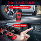 ApexNexus Tire Inflator Portable Air Compressor & Car Jump Starter, Cordless Air Pump with LED Light & Pressure Gauge for Auto,Motorcycles,Bikes,Balls.