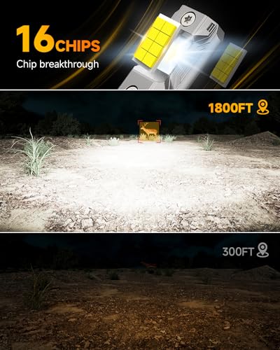 FAHREN H11 9005 Light Bulbs Combo, 110000LM 11X Super Bright H9 H8 HB3 Off-Road Use or Fog Light Bulbs, 6500k White Non-Polarity Plug and Play, Pack of 4