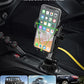 2025 Upgraded Cup Phone Holder for Car, Universal No Shaking Cup Holder Phone Mount with Expandable Base for Car Truck, Adjustable Holders,Compatible with iPhone Samsung All Phones: 1 Pack