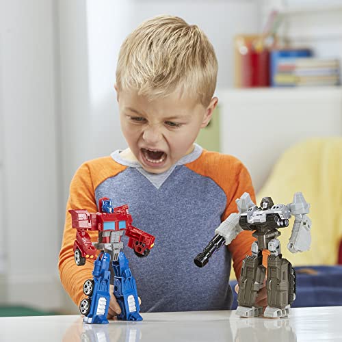 Transformers Toys Heroes and Villains Optimus  and Megatron 2-Pack Action Figures - for Kids Ages 6 and Up, 7-inch ( Exclusive)