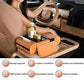 Car Armrest Cushion,5-in-1 Center Console Cover with 2 Storage Bags Cup Holder, Tissue Box Slot, Phone Slot for Sedans, Car Accessories Interior Organizers (Black)
