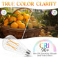Edison Bulbs, E26 LED Bulb 60 watt Equivalent, Non-Dimmable, Soft White 2700K, ST58 Vintage Light Bulbs, 90+ CRI, 6W 600LM, E26 Medium Base, Clear Glass, 12 Pack