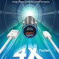 iPhone Car Charger,USB C Fast Car Charger[Apple MFi Certified] Apple Car Charging 38W Dual Port CarCharger Cigarette Lighter Adapter 2x3ft PD&QC 3.0 Lightning Cable for iPhone 14/13/12 Pro/11/Airpods