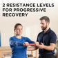 THERABAND FlexBar, 2 Pack, Red, Green, Therapy Twist Bar, Hand & Wrist Strength, Tennis & Golfer's Elbow, Tendonitis, Rehab Tool for Resistance Exercise, Grip Training, Relief & Recovery