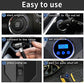 Digital Air Compressor for Car Auto Pump Portable Tire Inflator with LED Light DC 12V