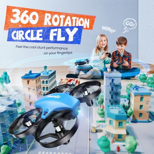 Veeniix V995 Mini Drones for Kids and Beginners,Indoor RC Quadcopter,Small Helicopter Plane with 3D Flips,360° Rotation,Circle Fly,Auto Hover,Headless Mode and 3 Batteries,Gift for Boys and Girls