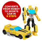 Transformers Toys Heroic Bumblebee Action Figure - Timeless Large-Scale Figure, Changes into Yellow Toy Car, 11" ( Exclusive)