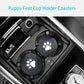 BukNikis Car Cup Holder Coasters-Car Interior Accessories 2.75 inch Silicone Anti Slip Cute Dog Paw Car Coaster -Universal (Pack of 2)