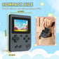 Retro Handheld Games Console Built-in 400 Video Games, Portable Handheld Emulator with 3.0 Inch Screen, Mini Travel Retro Gaming Consle (Classic Gray)