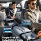 200W Car Charger USB C Fast Charge, PD100W Fast Car Charger Type C, PD3.0/QC4.0/PPS Cigarette Lighter Phone Adapter for iPhone 17 16 15 ProMax, MacBook Pro Air Laptop, Samsung S26/S25, Pixel, iPad Pro