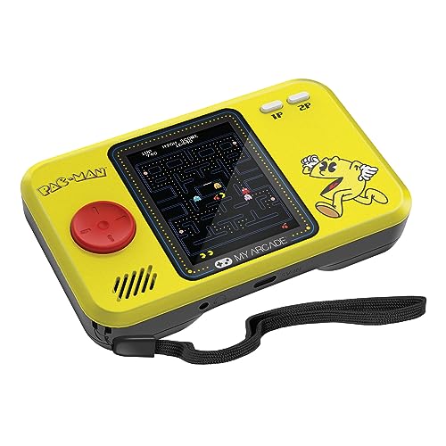 My Arcade Pac-Man Pocket Player Pro: 2.75" Color Display, Retro Gaming Consoles, Arcade Classics, Family Game Night, Retro Mini