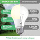 DEGNJU 24 Pack LED Light Bulbs Soft White 2700K, 60 Watt Equivalent LED Bulbs, A19 Standard Bulbs, 800 LM, 15000 Hours, E26 Base, Non-Dimmable, 8W White LED Bulbs for Bedroom Living Room