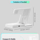 Wireless Charger Stand Charging Station: 3 in 1 Charger Stand Multiple Devices for Apple - iPhone 17 16e 16 15 14 Pro Max 13 12 - Watch 11 10 9 8 7 6 5 4 3 2 SE and Ultra Series-Airpods 4 3 Pro, White