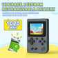 Retro Handheld Games Console Built-in 400 Video Games, Portable Handheld Emulator with 3.0 Inch Screen, Mini Travel Retro Gaming Consle (Classic Gray)