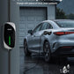 VEVOR Level 1&2 EV Charger, 16 Amp, Electric Vehicle Portable Charger with 25 ft Charging Cable, 120V-240V, NEMA 6-20P Plug NEMA 5-15 Adapter, LED Indicator, Home Car Charging Station for SAE J1772 EV