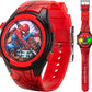 Marvel Spider-Man Kids Watches – Digital Display, Interactive Features, Adjustable Strap, Vibrant Spider-Man Graphics, Durable for Active Kids