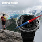 Watch Compass, Altimeter Barometer Thermometer Temperature, Pedometer, Military Army Waterproof Outdoors Sport Digital Watch for Men