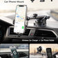 Wireless Car Charger with Phone Holder Mount, 15W Fast Charging Auto Clamping Phone Holders for You Car Windshield Dashboard Air Vent Accessories for iPhone, Samsung Galaxy, Google, etc