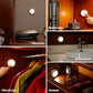 STAR-SPANGLED 4 Pack 3.1” Dimmable Push Tap Lights, Stick on LED Touch Puck Lights AA Battery Operated, 3 Color Modes Sticky Button Lamps for Classroom, Kitchen, Under Cabinet, Closet