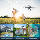 Drone with Camera for Adults and Beginners, 1080P HD FPV Foldable Mini Drone for Kids, 2 Batteries, Carrying Case, Trajectory Flight, Gravity Control, One-Key Takeoff/Landing, 360° Flip, Toys for Gift