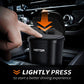 HOTOR Car Trash Can, Car Trash Cup with 30 Additional Trash Bags for Exclusive Using, Multipurpose Trash Can for Car, Office & Home to Meet Various Needs - 2 Packs, Black