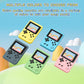 Retro Gaming Console, Built-in 400 Classic Retro Game Console, 3.0 Inch IPS Screen Retro Handheld Game Console, 1020mAh Rechargeable Battery, Portable Arcade Video Gaming Console (Pink)