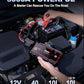 Jump Starter, Battery Jumper Starter Portable, Car Battery Jump Starter with 3 Modes Flashlight, Compass, Power Bank and Jumper Cable