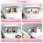 SINGARO Car Sun Visor Vanity Mirror - Rechargeable Makeup Mirror with 60 LEDs, 3 Light Modes & Dimmable Touch Control for Cars, Trucks, SUVs, Car Interior Accessories for Women (Black)