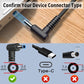 45W 19.5V 2.31A Replacement for HP Laptop Charger Blue Tip,Pavilion x360 Charger 11 13 15, Envy X360 13 15,Zbook 14u G4 G5 15u 15 G3,Stream 11 13 14,HP Model 15 Laptop Charger AC Adapter Power Cord