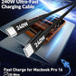 iPhone 17 16 15 Car Charger Fast Charging, 90W 4-Port USB C Fast Car Charger Cigarette Lighter Adapter with 240W 3FT USB-C Cable for iPhone 17/Air/17 Pro/17e/16/15 Pro Max/Plus/16e, iPad, Android