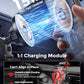 2-in-1 15W Magsafe Car Mount Charger, Magnetic Wireless Car Charger, 360° Dashboard & Air Vent Phone Mount, Phone Holders for Your Car, Car Accessories for Men Women for iPhone 17-12